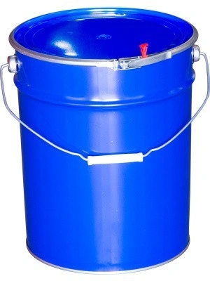 Ведро металл 25л крышка-обруч, арт. ВМо 25с, код: 17264