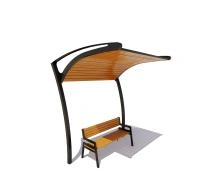 Пергола "Волна" (лиственница)