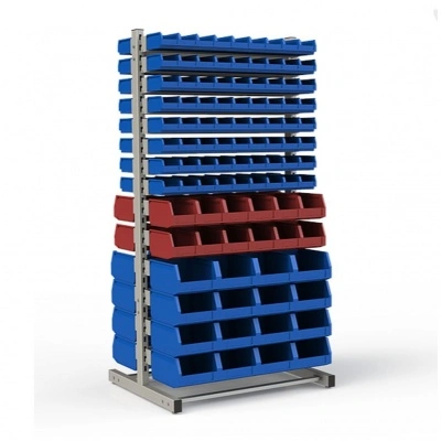 Стеллаж двусторонний №150 (1835х950х760)