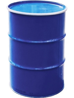 Бочка 210 литров с крышкой, арт.: БСЗ 210о ук (СТ), код: 07708