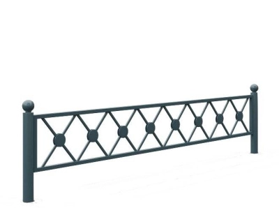 Ограждение стальное 0.7 Секция