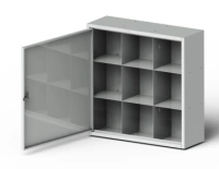 шкаф для хранения средств индивидуальной защиты (противогазов) 600х200х600 артикул 