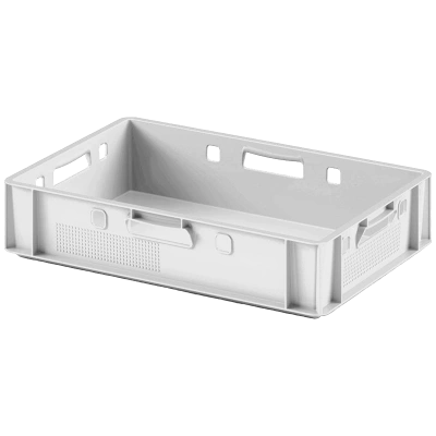 Ящик для мяса Е1 600x400x120 мм (глубокой заморозки), FK 6412 