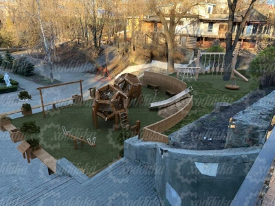 Комбинированная площадка для парков и скверов №6