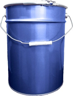Ведро металл 20л. с крышкой на обруче, с покрытием внутри, арт. ВМо 20с с покрытием (Б), код: 28132