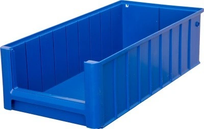 Ящик сплошной 500×234×140 мм, объем 16.38 л., арт.: SK 5214, синий, код: 12379