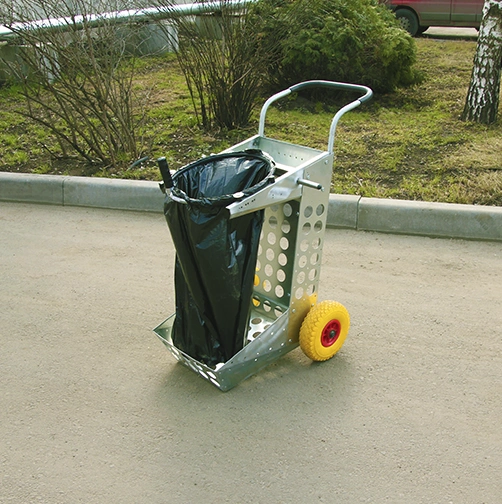 Тележка Фестиваль кольцо под пакет 120 л