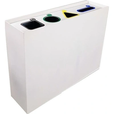 Урна Монолит-4, с наклейками, с емкостью 45 л + 3х30 л