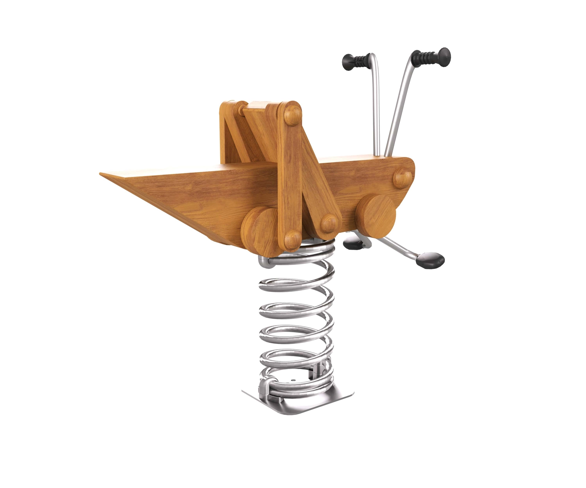 Качалка на пружине HARDWOOD «Кузнечик»