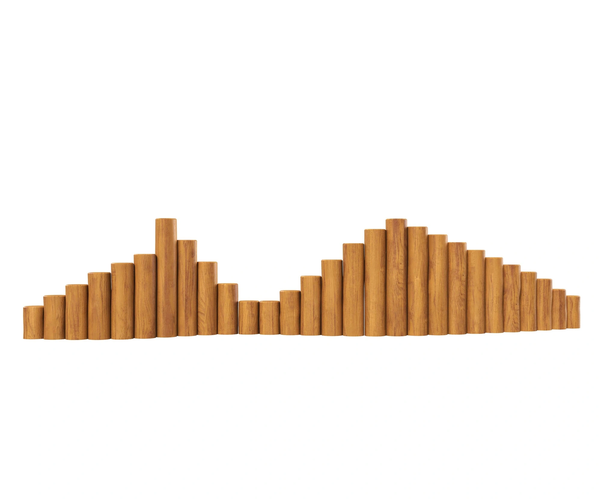 Балансировочные столбики HARDWOOD «Лаутаро»