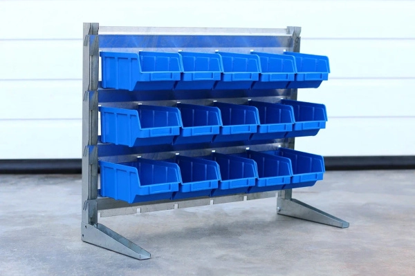 Органайзер для мелких изделий и крепежа в гараж Серый