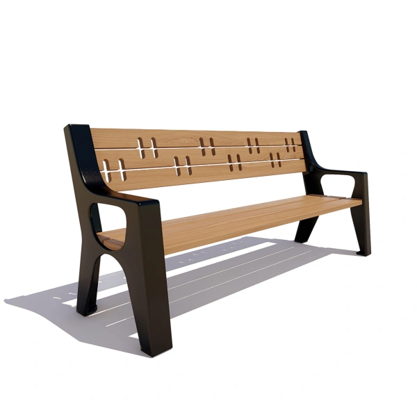 Скамейка чугунная «Казань»