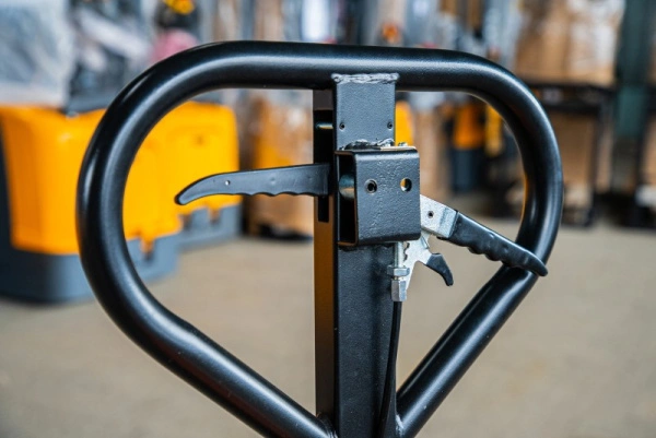 Тележка гидравлическая с тормозом 2500 кг 1150 мм полиуретановые колеса XILIN BFB