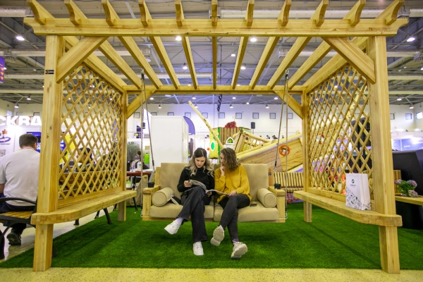 Пергола-качели «Багамы» Ангарская сосна