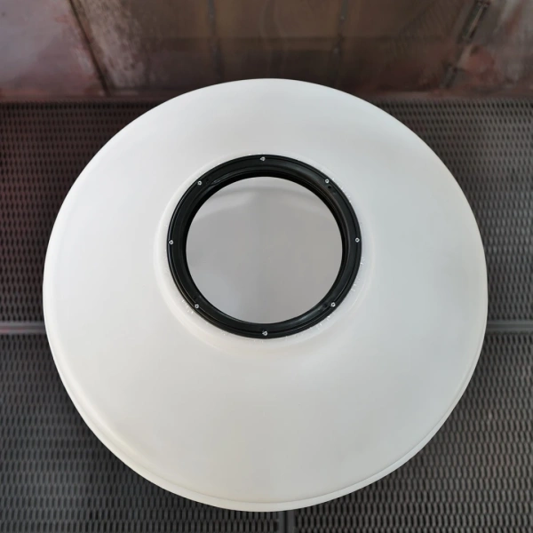 Емкость ФМ 500 л под плотность до 1,2 г/см³ белая в обрешетке